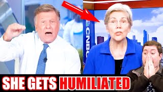 Joe Kernen LIGHTS UP Elizabeth Warren during humiliating live interview [upl. by Malena]