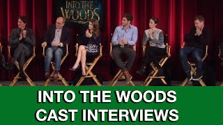 INTO THE WOODS Cast Interviews [upl. by Ahsaek]