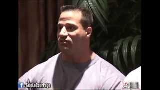 Bodybuilder Mike Matarazzo talks about his fear days bevor the competition [upl. by Iur]