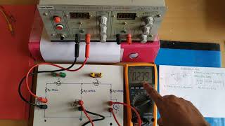 Experiment to verify Kirchhoffs Current Law KCL [upl. by Ozkum]