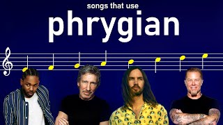 Songs that use the Phrygian mode [upl. by Ramgad932]