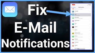 How To Fix Email Notifications On iPhone [upl. by Leid]