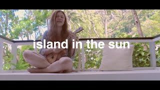 Island In The Sun one take ukulele cover Reneé Dominique [upl. by Ahsilram]