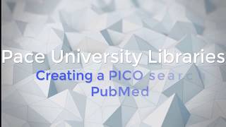 Creating a PICO search in PubMed [upl. by Undine326]