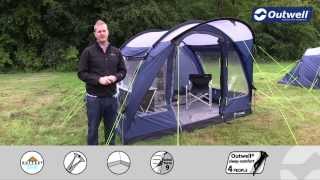 Outwell Tent Rockwell 5  Innovative Family Camping [upl. by Blisse505]