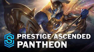 Prestige Ascended Pantheon Skin Spotlight  League of Legends [upl. by Anitnegra622]