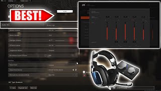 Astro A40 Preset for Warzone Audio Settings LOUDER FOOTSTEPS [upl. by Greenes]