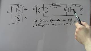 Le pont diviseur de tension  démonstration et application [upl. by Grenville]