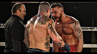 Absolute War Full Fight Jake Bostwick vs Tyler Vogel  BKFC 14 [upl. by Ynnam]