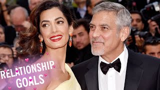 George Clooney amp Amal Clooney’s Love Story  Relationship Goals [upl. by Gilleod]