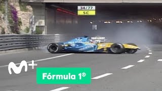 Fórmula 1 Incidente en el túnel con Fernando Alonso y Ralf Schumacher  Movistar [upl. by Nitneuq]