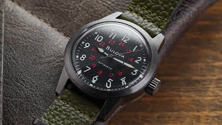 An Attractive 300 Field Watch Worth Considering  Bulova Hack Watch Review [upl. by Georgy]