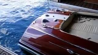 Riva Starting both engines [upl. by Skvorak699]