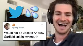 Andrew Garfield Reads Thirst Tweets [upl. by Ilarrold]