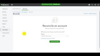 QuickBooks Online Bank Reconciliation  Part 3 [upl. by Fennessy]