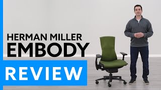 Herman Miller Embody Ergonomic Chair Review [upl. by Ahsirek]