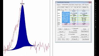 XPS peak fitting using CasaXPS software [upl. by Alexandro]