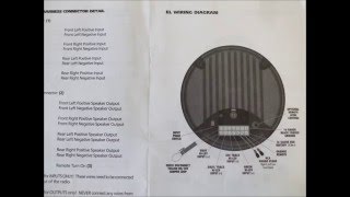 Bazooka powered sub woofer wiring schematics [upl. by Pallaton341]