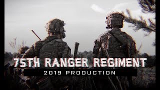 75th Ranger Regiment  2019  quotRangers Lead the Wayquot [upl. by Ariane]