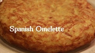 SPANISH OMELETTE  TORTILLA DE PATATAS RECIPE BY SPANISH COOKING [upl. by Nwahsav]