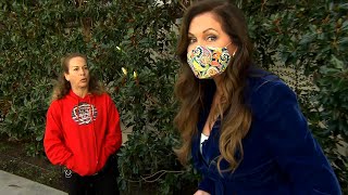 Why Lisa Guerrero Abruptly Ended Interview With AntiMask Wearer [upl. by Nyllij]