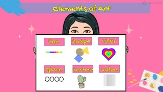 Arts 6  Elements of Art [upl. by Esil130]