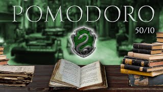 SLYTHERIN 📚 POMODORO Study Session 5010  Harry Potter Ambience 📚 Focus Relax amp Study in Hogwarts [upl. by Puna]