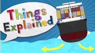 How Do Ships Float  Things Explained Buoyancy [upl. by Anivram]