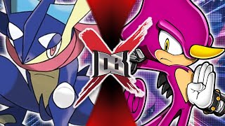 Greninja VS Espio Pokemon VS Sonic the Hedgehog  DBX [upl. by Tezile863]