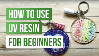 How To Use UV Resin For Beginners [upl. by Tfat72]