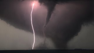 UNREAL TWIN TORNADOES amp Bead Lightning Strike [upl. by Noroj738]