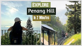 PENANG HILL  Bukit Bendera  Things to do in Penang [upl. by Joacima]