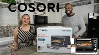 Cosori Air Fryer Toaster Oven Unboxing amp Review [upl. by Airasor]