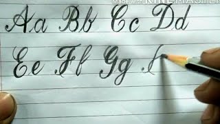 Modern Calligraphy a to z  calligraphy for Beginners✍ Calligraphy Tutorials [upl. by Holman]