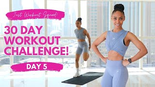 30 Day WORKOUT CHALLENGE  Thoughts  Day 5  No Equipment Workout [upl. by Byran]