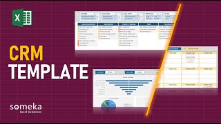 CRM Template  Sales Pipeline Sales Performance Calendar and more [upl. by Eniarrol]