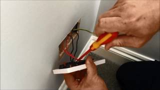 How to Change an Electrical Socket  UK [upl. by Agni]