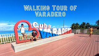 Walking Around Varadero Town Cuba [upl. by Abagael852]