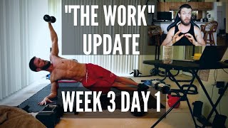 quotThe Workquot Beachbody Workout Update  Week 3 Day 1 [upl. by Eelnayr]