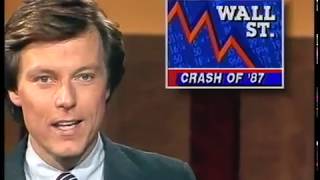 The 1987 stock market crash Original news report [upl. by Eberle]