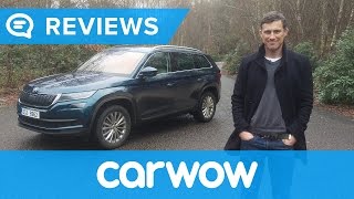 Skoda Kodiaq SUV 2018 5 seat review  Mat Watson Reviews [upl. by Einttirb]