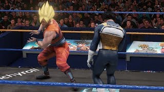 WWE 2K19 Goku vs Vegeta [upl. by Deckert889]