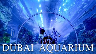 Exploring DUBAI AQUARIUM amp UNDERWATER ZOO [upl. by Chill219]