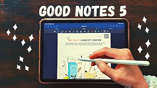 UNTERRICHT MIT GOODNOTES für Einsteiger  iPad in der Schule nutzen Vorbereitung  45 Minuten [upl. by Slyke]