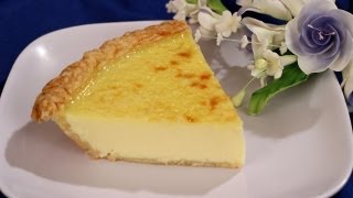 Old Fashioned Custard Pie Recipe [upl. by Cul]