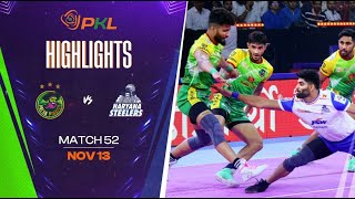 Match Highlights Patna Pirates vs Haryana Steelers  November 13  PKL Season 11 [upl. by Kiyohara]