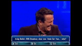 BRADLEY WALSH CANT STOP LAUGHING  THE CHASE FULL [upl. by Mintun]