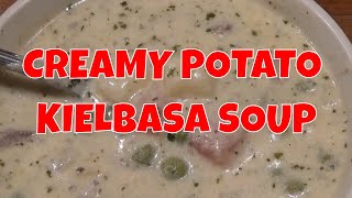 EASY POTATO KIELBASA SOUP  My Moms Recipe [upl. by Shauna]