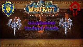 Classic WoW Dungeon Guide Stratholme Undead 5860 [upl. by Oiratno]