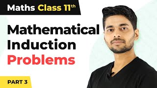 Problems on Mathematical Induction Part3  Principle of Mathematical Induction  Class 11 Maths [upl. by Hedva]